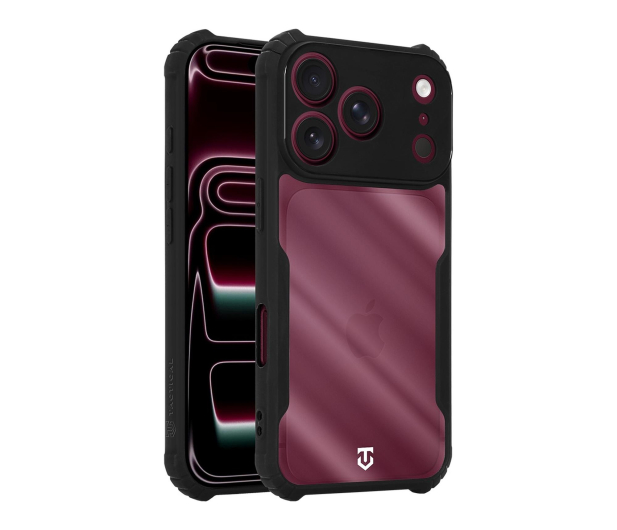 Tactical Quantum Stealth Kryt pro do iPhone 18 Pro Clear/Black - 1586353 - zdjęcie